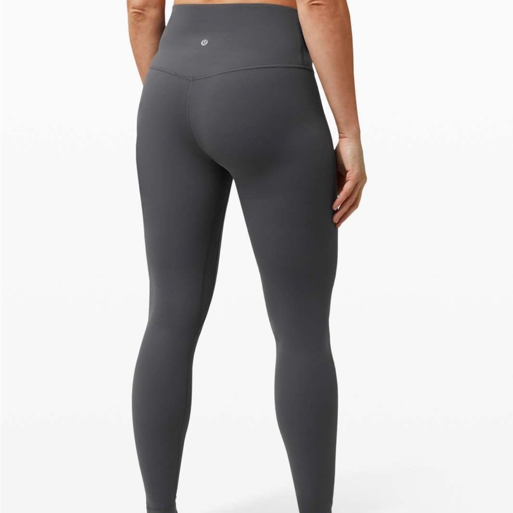 Dark Grey Lululemon Align Leggings 28”